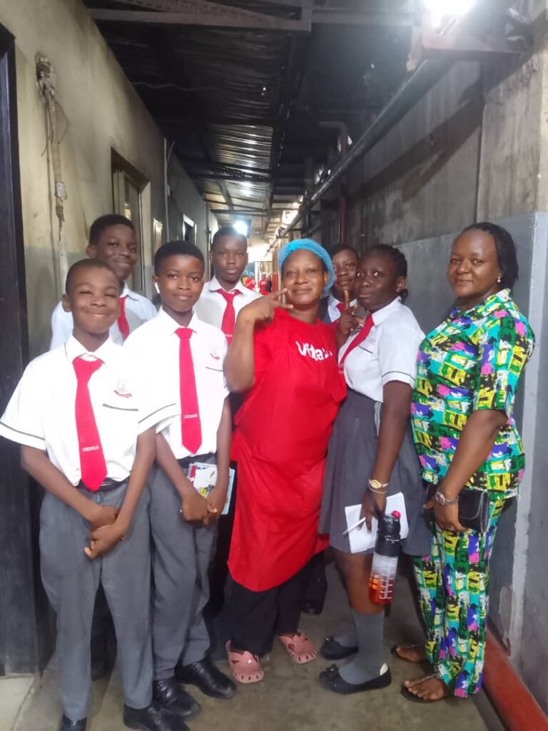 Cedrus Academy High School Students Excursion to Vitali Manufacturing Company.